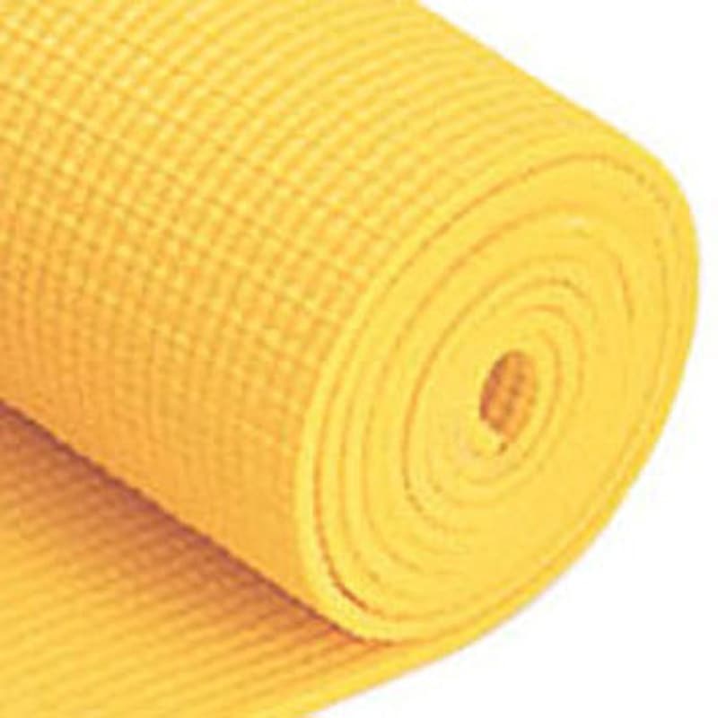 UR-0866 ヨガマット CAPTAIN STAG ポリ塩化ビニル製 イエロー色 質量