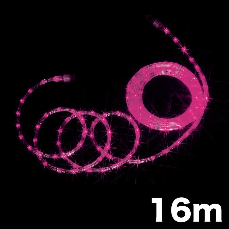 PR-E340-16PP LEDソフトネオン(40mmピッチ・スタンダードタイプ) DENSAN(デンサン/ジェフコム) 交互点滅・全点灯 長さ16m  PR-E340-16PP