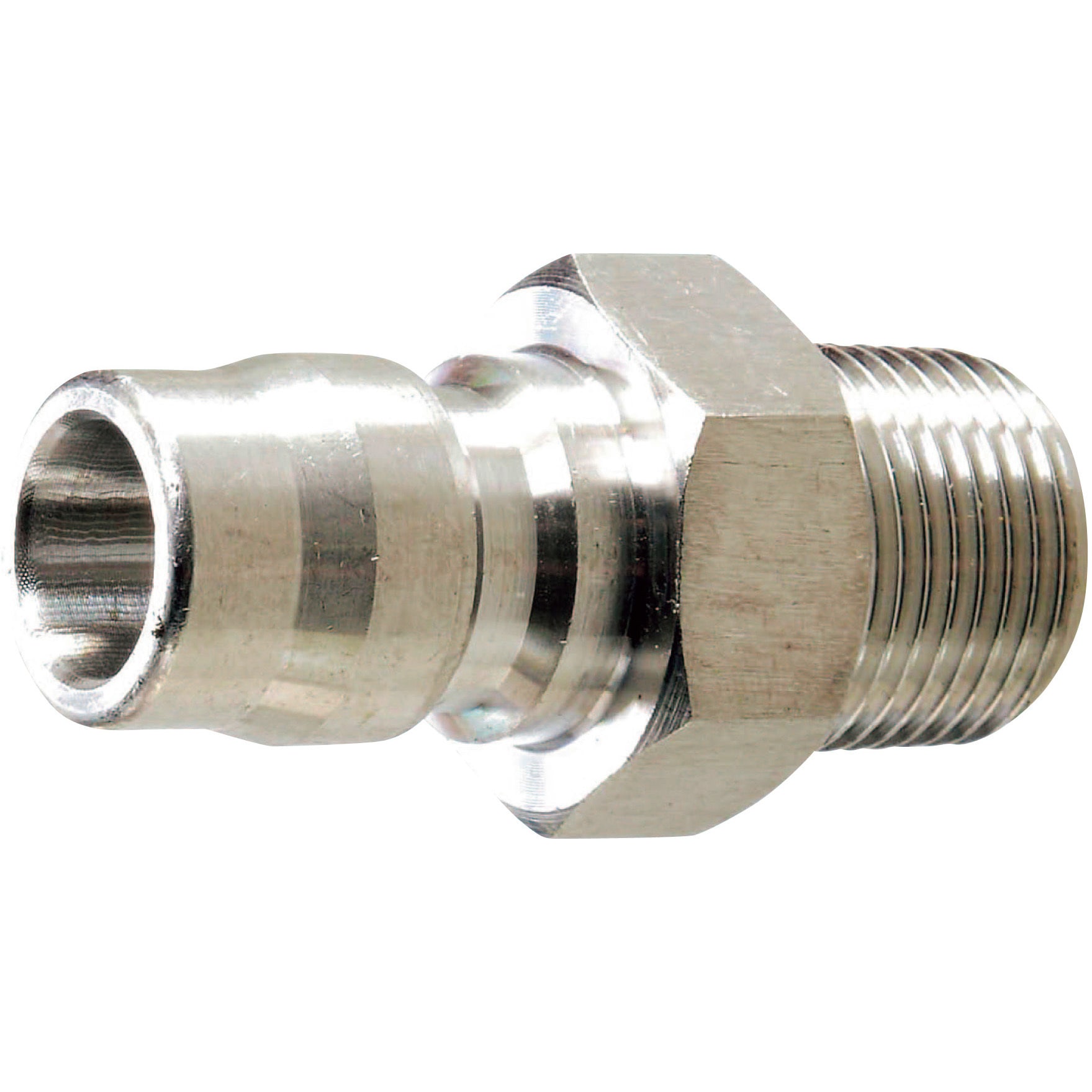 04000070C ワンタッチカプラー オス×オスネジ 3/8 1個 スーパー工業