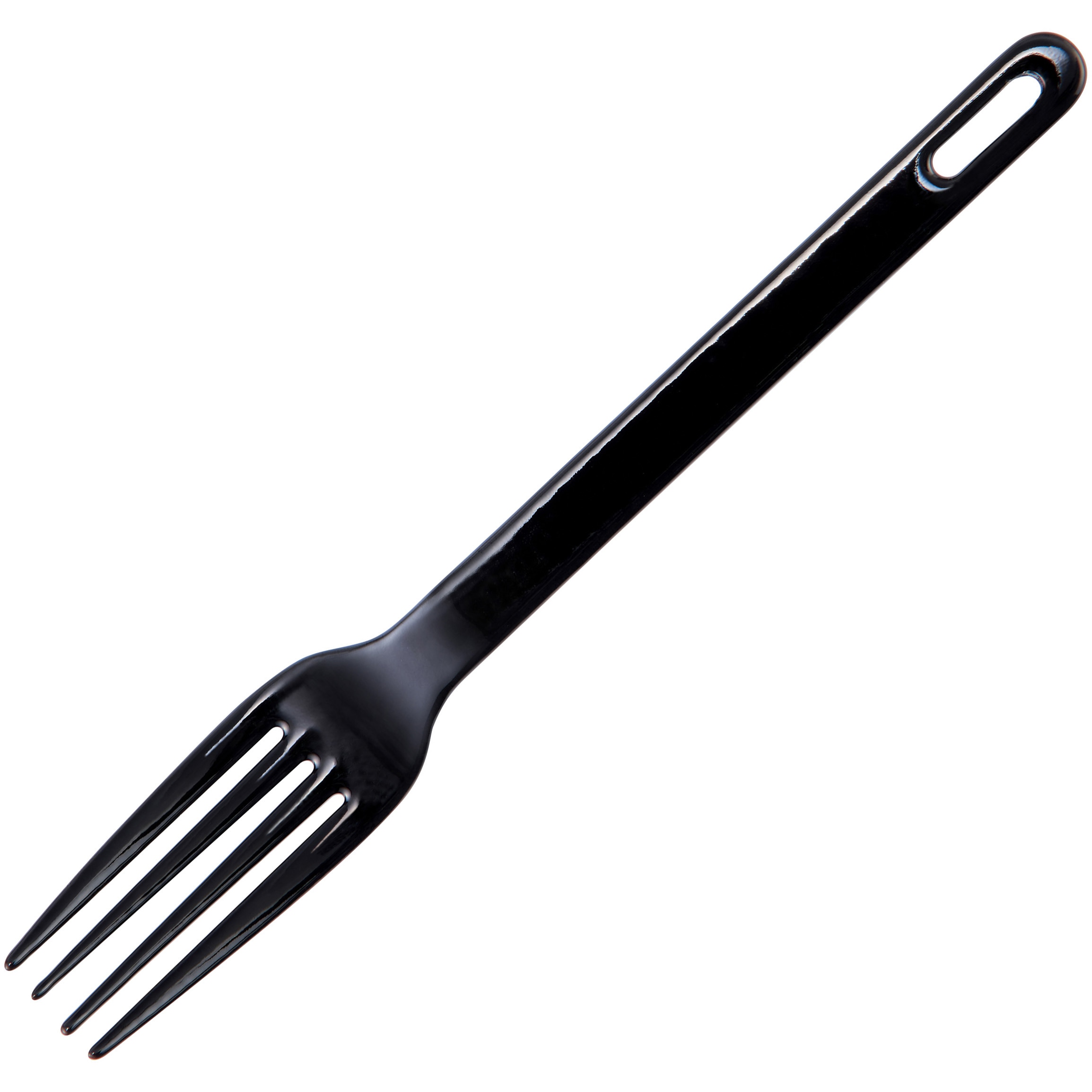PU-214-BK pure ホーローデザートフォーク 豊琺瑯 洋食器 ブラック色