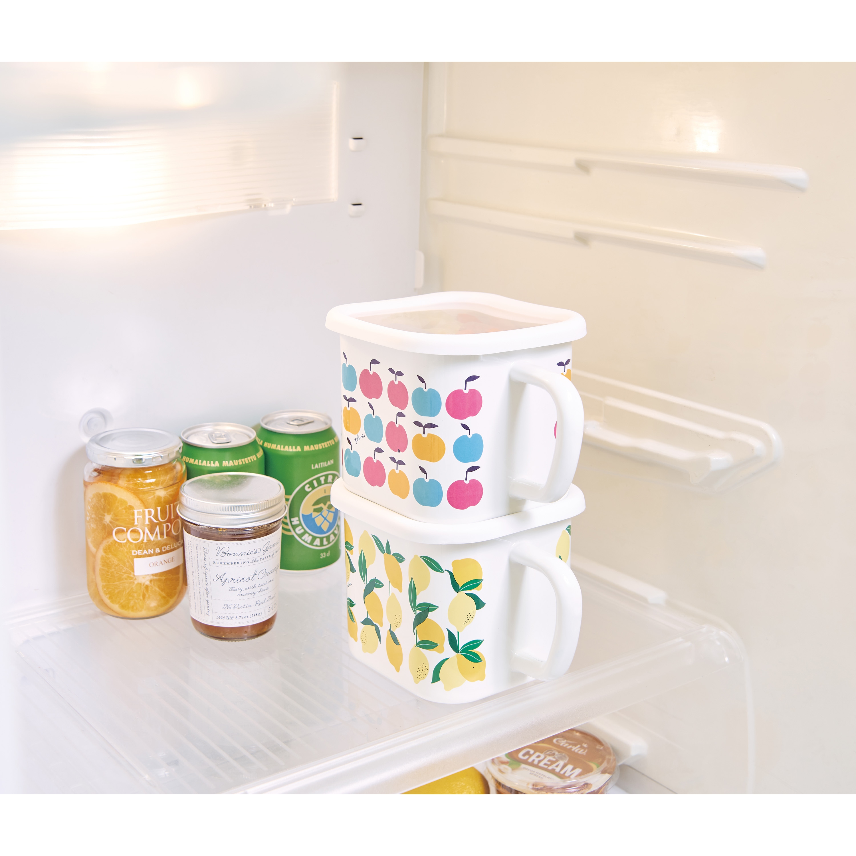 YJ-823 Plune. ホーローマルチスクエアポット 1個 豊琺瑯 【通販