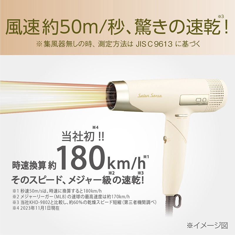 コイズミ ハイスピード イオンバランスドライヤー ※保証書付き ハイ