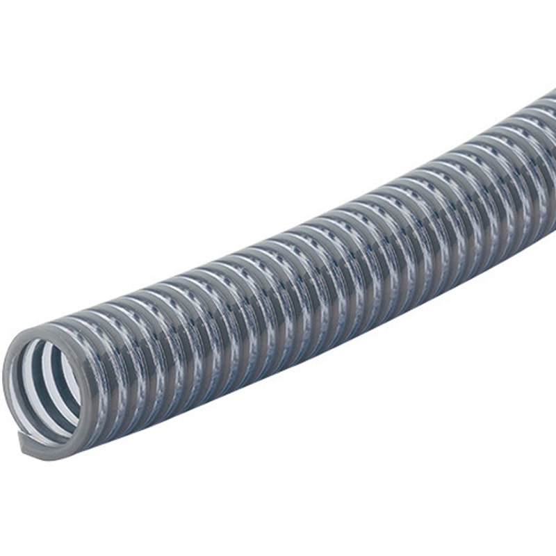 #597-53-4010 サクションホース フラット カクダイ 材質PVC 長さ10m 1個