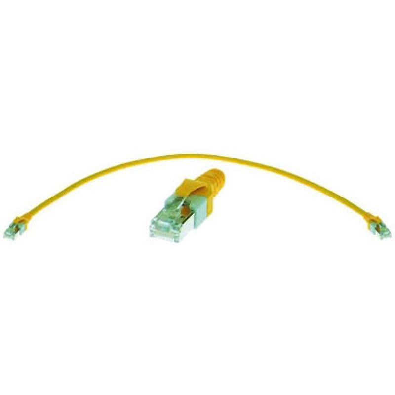 09474747017【ワケあり】 産業用RJ45 オーバーモールドパッチケーブルCat5e ハーティング より線(撚線) 爪折れ防止あり ストレート結線式 7m  1パック(10本)