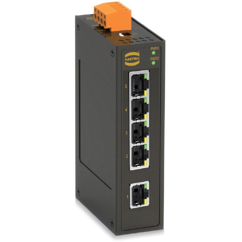 72301098008 産業用イーサネットスイッチ：Ha-VIS eCon3050-EIP-5T-LV-LV 1箱(50個) ハーティング 【通販モノタロウ】