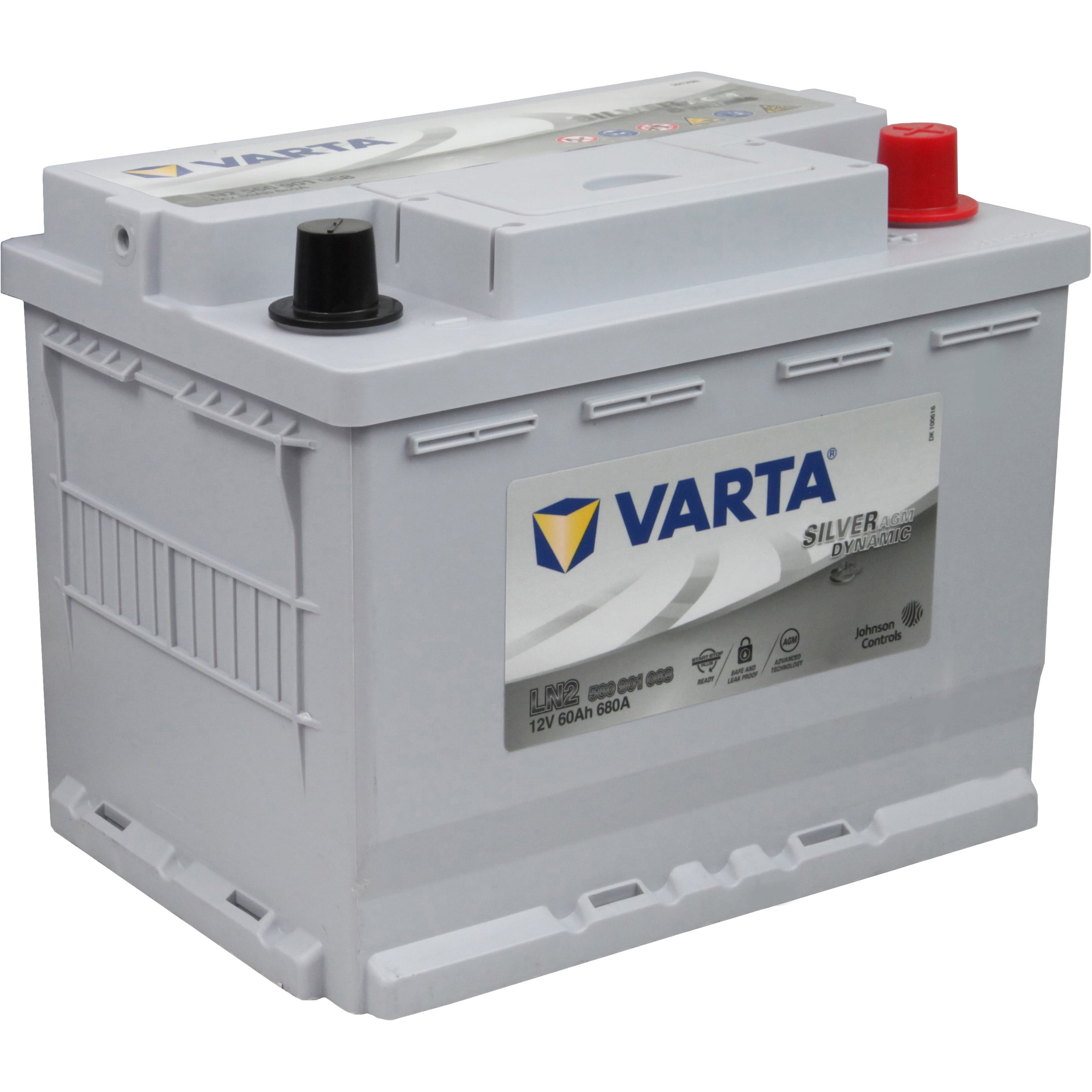 580 901 080 輸入車バッテリー [ SILVER DYNAMIC AGM] 1個 VARTA