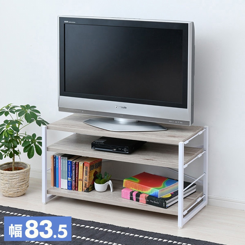 テレビ台 ローボード 80　MFTV-8045(ABR/SBK) MFTV-8045(ABR/SBK) テレビ台 ローボード 幅80タイプ YAMAZEN