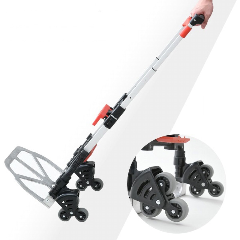 GT-60BH6 折りたたみハンドキャリーカート 軽量 6輪仕様 YAMAZEN(山善