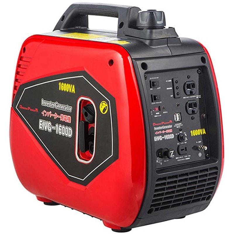 EIVG-1600D 小型 家庭用 インバーター発電機 1台 ナカトミ 【通販 EIVG-1600D 小型 家庭用 インバーター発電機 1台 ナカトミ 【通販