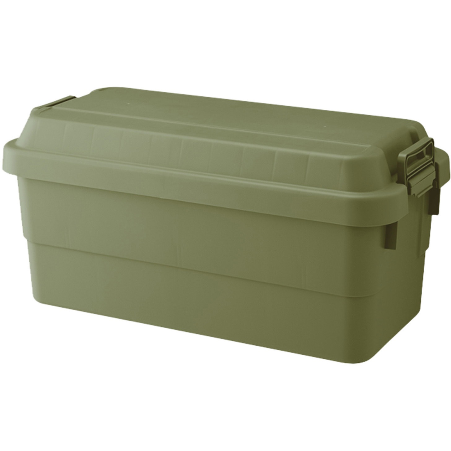 トランクカーゴ 座れる 収納ボックス リス グリーン色 1セット(2個