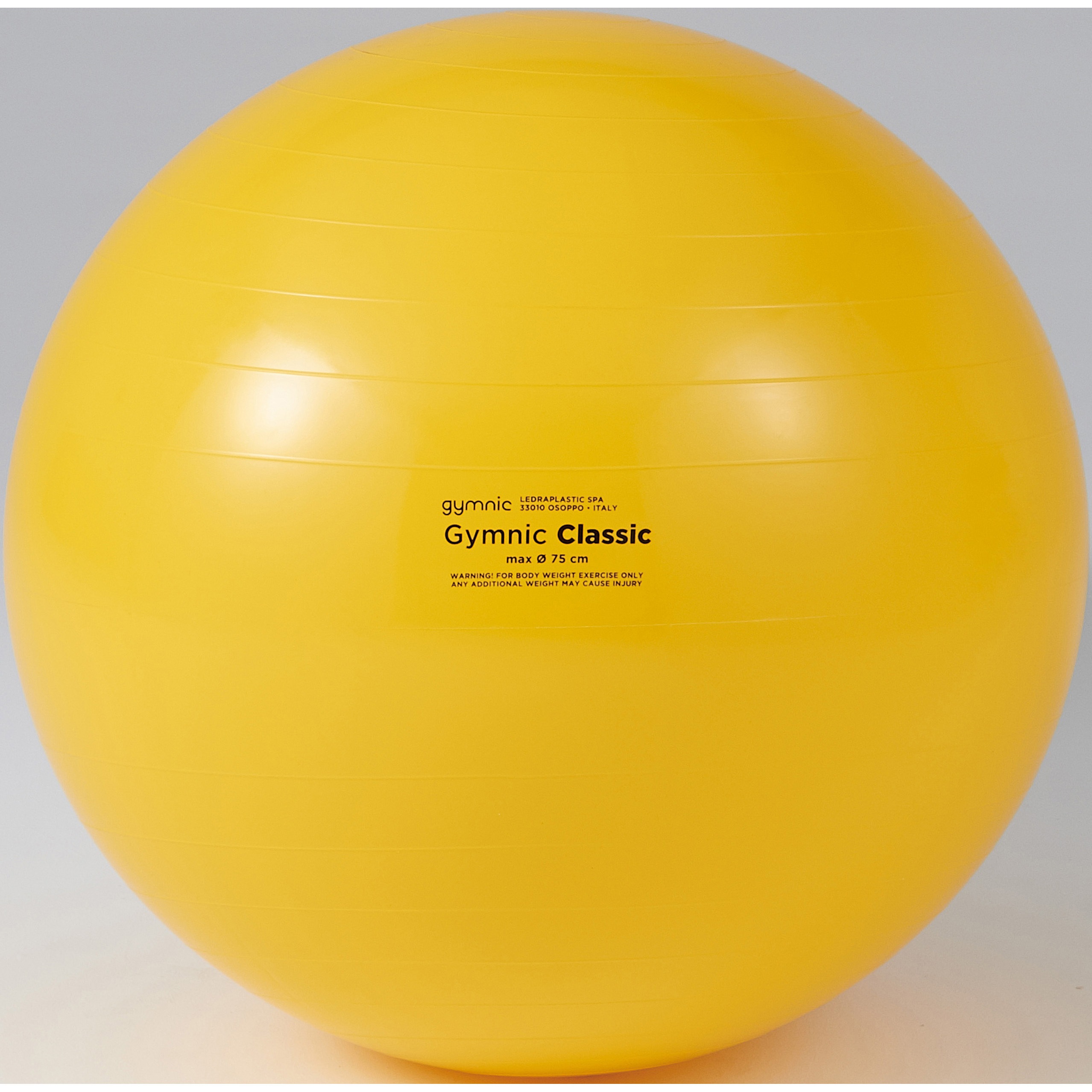 D5433 ギムニクカラーボール75 DANNO(ダンノ) イエロー色 PVC製 荷重300kg 7,738円