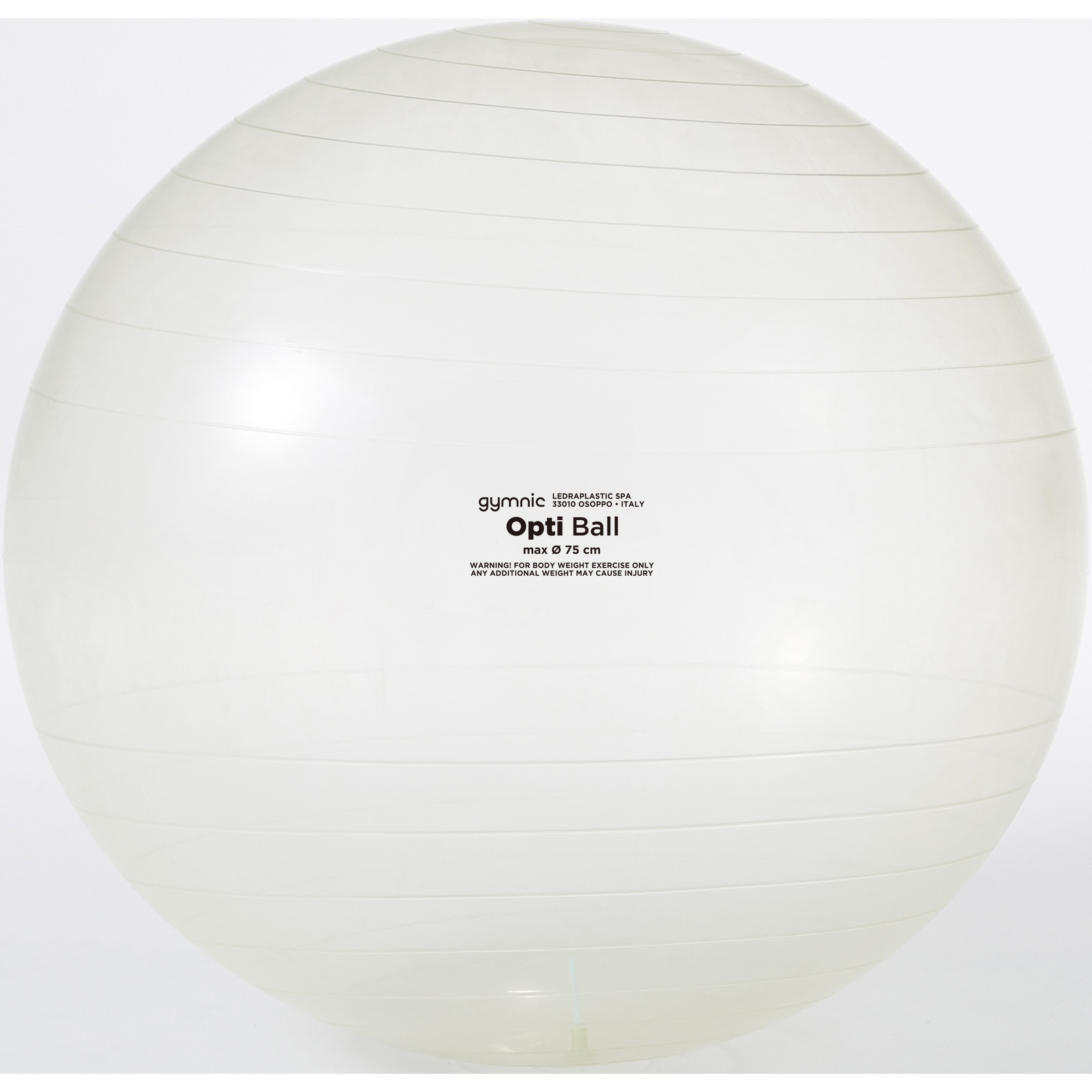 D5982 オプティボール 75 DANNO(ダンノ) クリア色 PVC製 荷重300kg