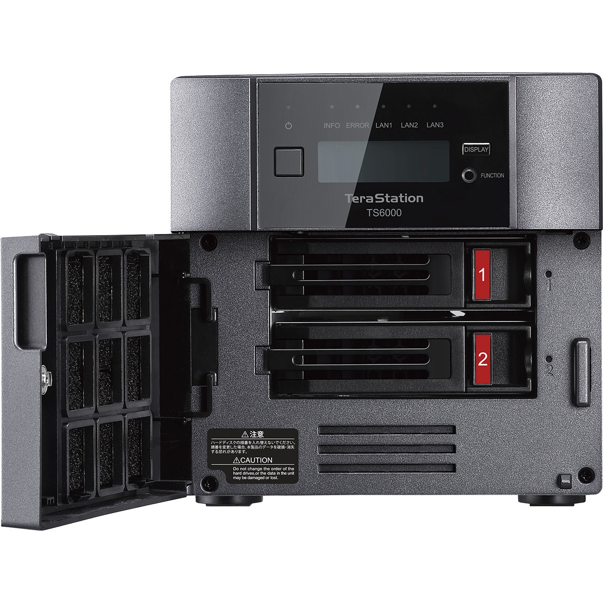 TS6200DN0402 TeraStation TS6000シリーズ 2ベイ デスクトップ 1個