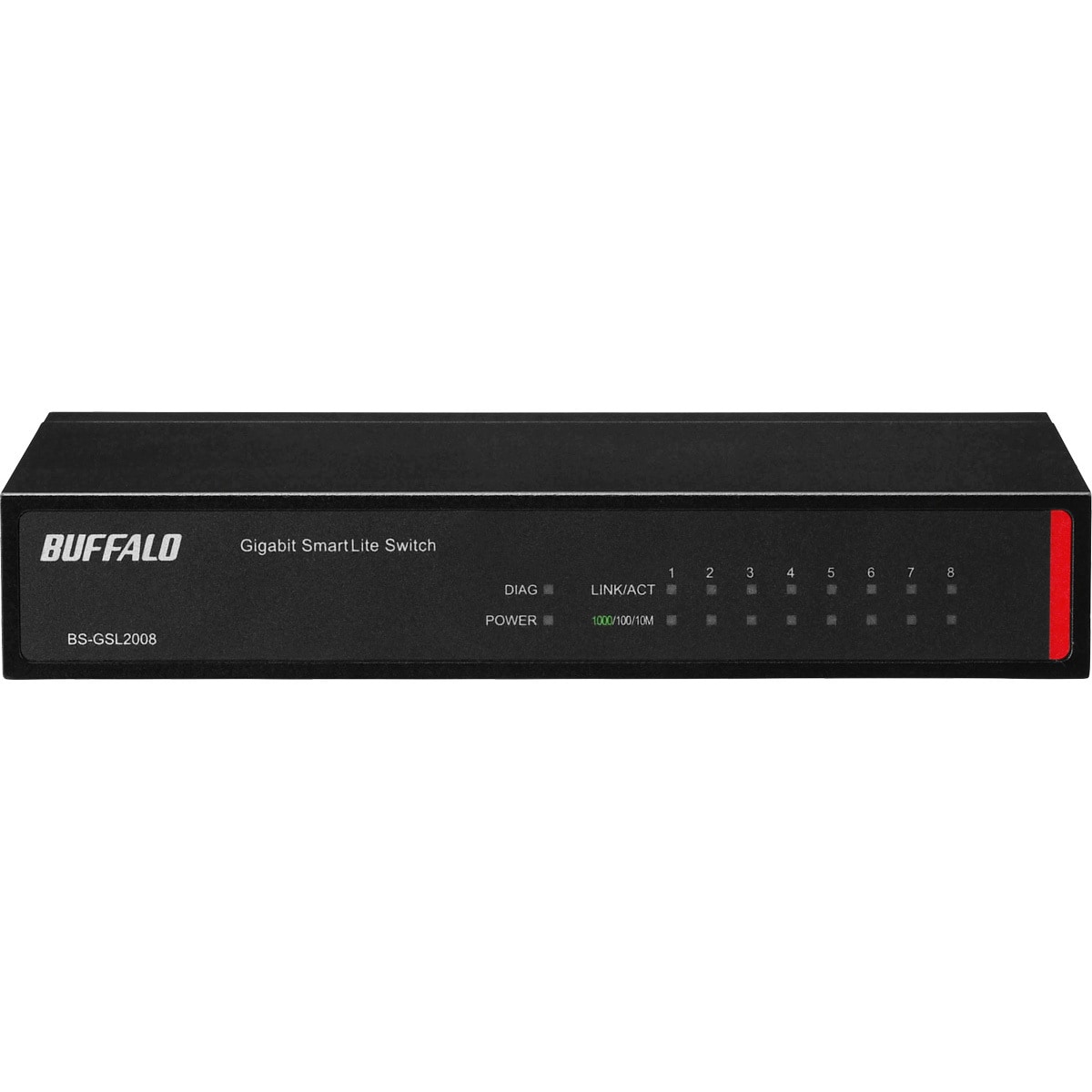 BS-GSL2008 法人向け Giga対応 Layer2 スマートLiteスイッチ BS-GSL2008 法人向け Giga対応 Layer2 スマートLiteスイッチ