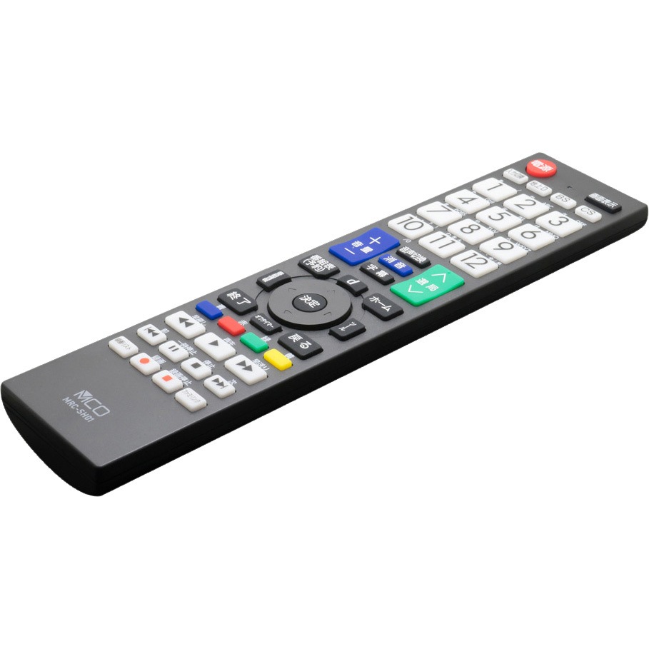 (未使用･未開封品)　ミヨシ メーカー別テレビリモコン シャープ アクオス 対応 MRC-SH01 wyeba8q MRC-SH01 TVリモコン プリセットタイプ 1個 MCO 【通販モノタロウ】