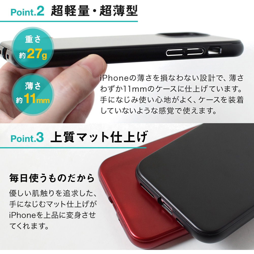 OWL-CVIB6510-BK iPhone11ProMax360度全面保護フルカバーケース&光沢