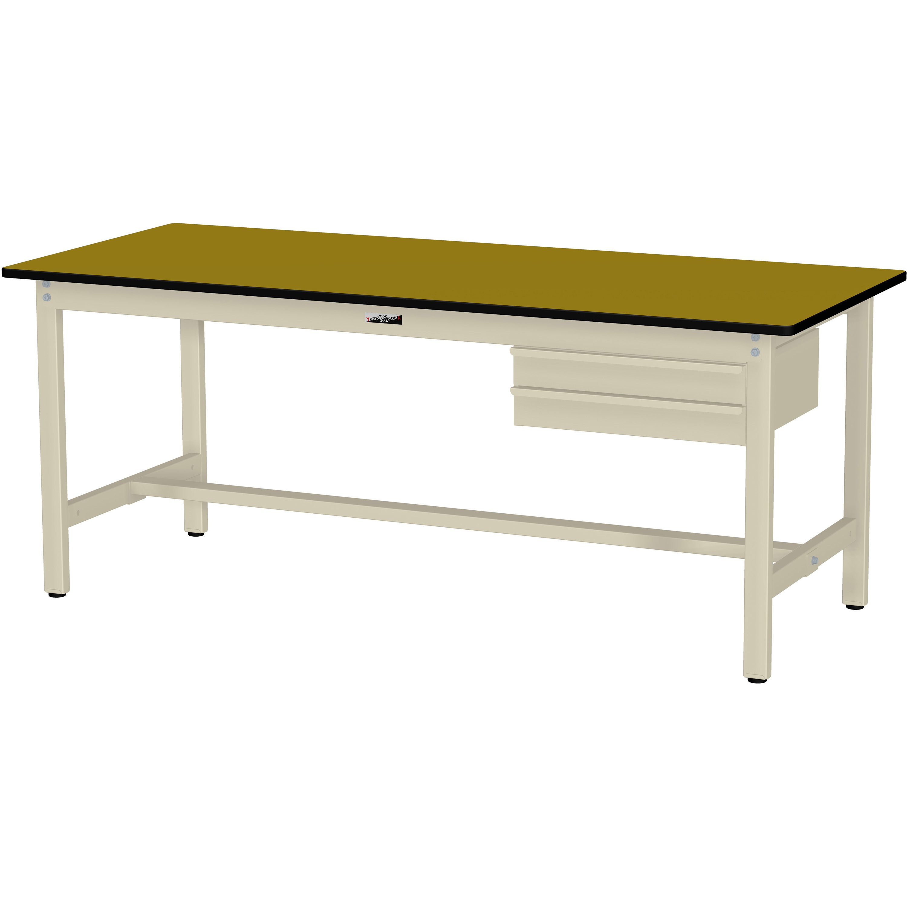 SWP-1590-MI+L2-IV ワークテーブル300シリーズH740固定式(2段(浅型