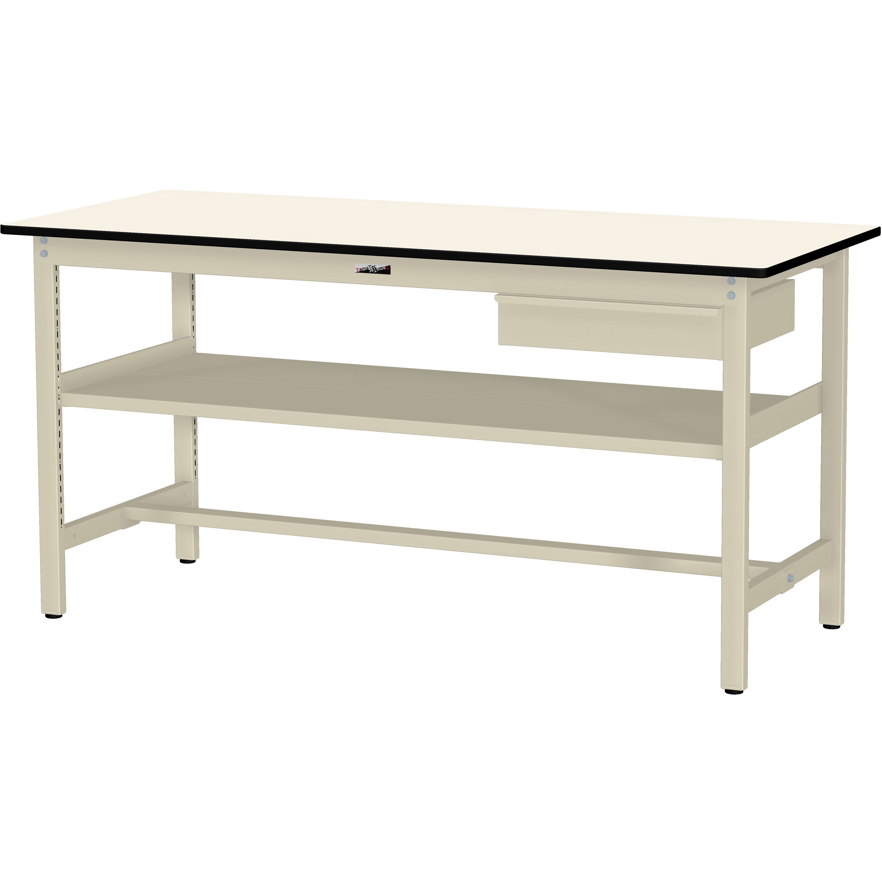 SWPH-1860S2-II+D1-IV ワークテーブル300シリーズH900固定式(中間棚・1