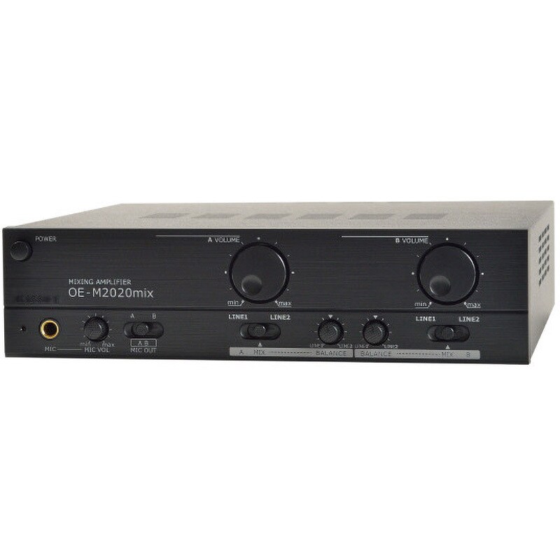 【海外限定】 OE-M2020MIX 2chモノラルミキシングアンプ OE-M2020mix 1台 アンプ
