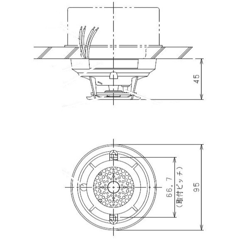 TCC2-60-LW 定温式スポット型感知器 ニッタン(NITTAN) 特種 TCC2