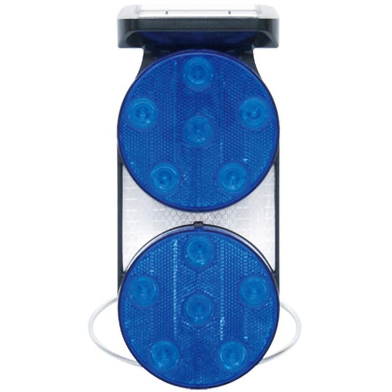 TG-WB2B ソーラーHybrid LEDダブルブリンク トーグ安全工業 青点滅   TG-WB2B