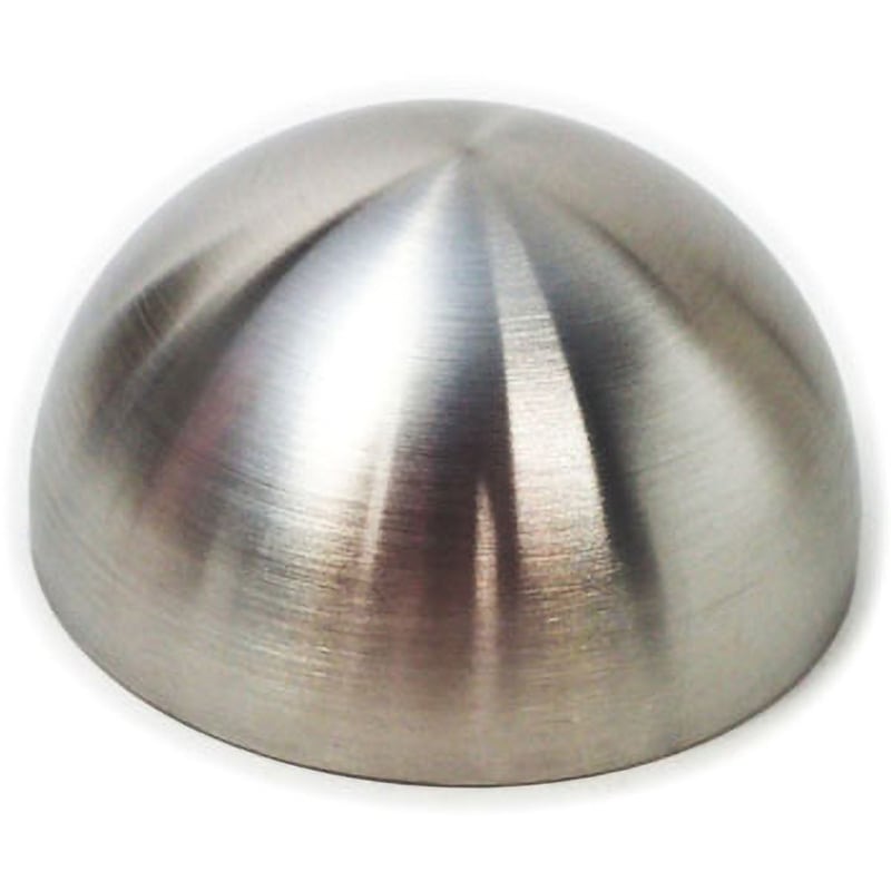 101.6  x   2.5 半球キャップ(HL加工) 1個 モリ工業 【通販モノタロウ】