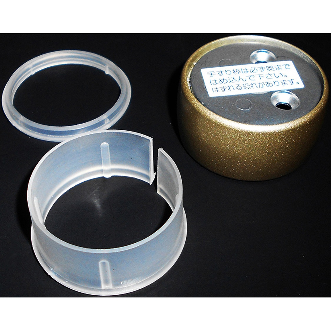 NES03S ぬくもり手すりNES 直ジョイント WAKI(和気産業) シルバー色