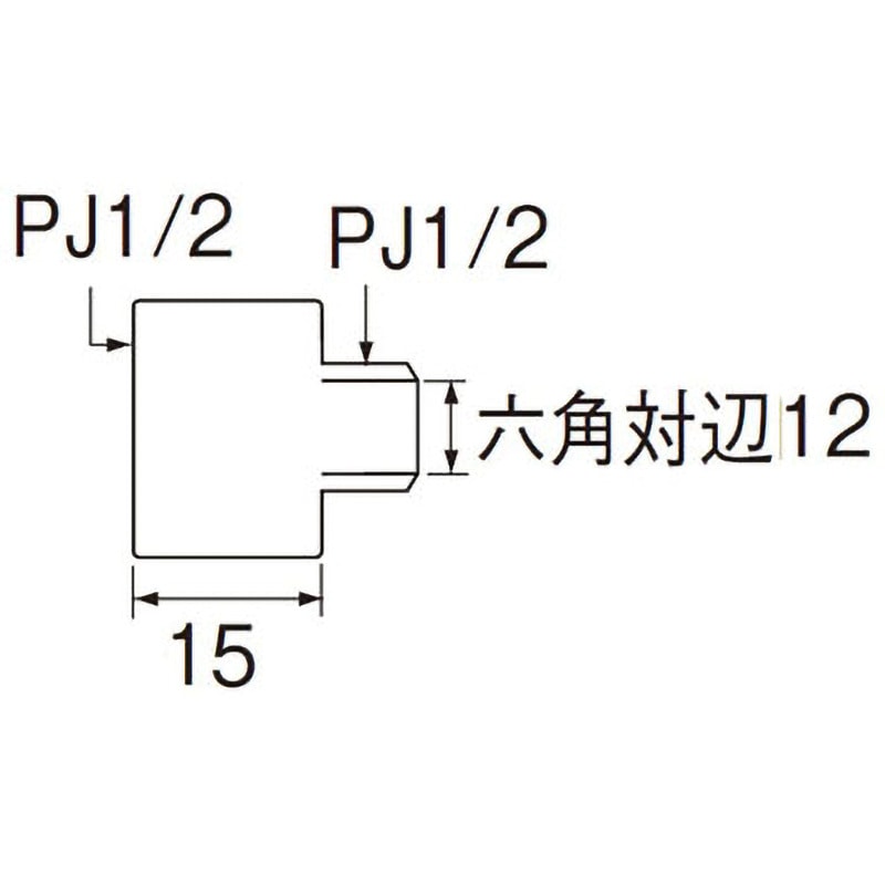 JT22-10S-13X15 多角穴ザルボ 1袋(10個) SANEI(旧:三栄水栓製作所