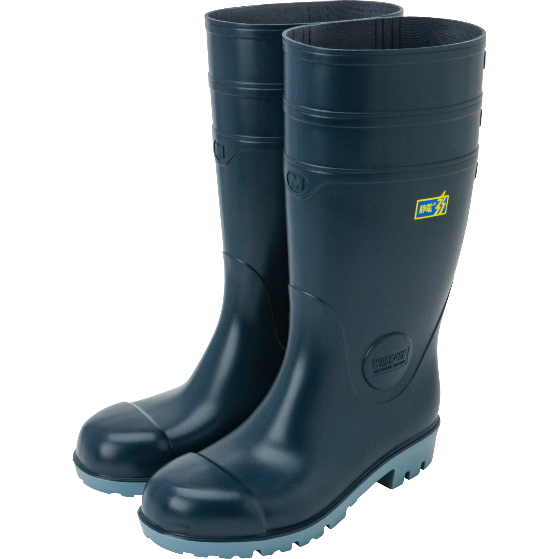 NW1000S-BL 安全長靴 NW1000ブルー静電 ミドリ安全 樹脂 サイズ25cm
