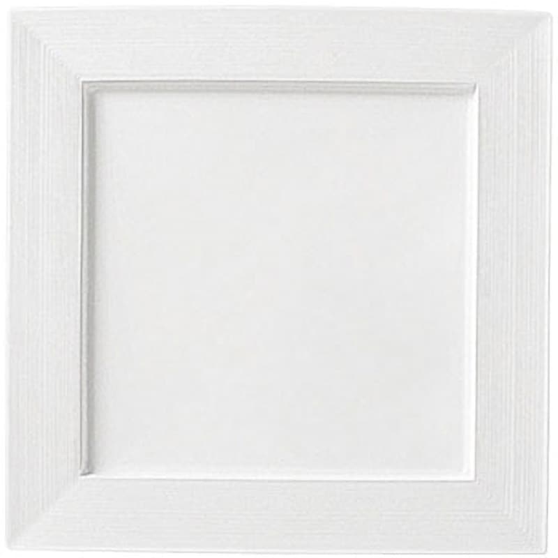 11700-4534H EXQUISITE フラットスクエアプレート NIKKO(ニッコー)[陶器] 角皿 種別25cm  1箱(2枚) 11700-4534H