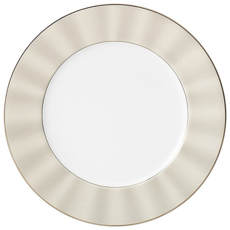 11733-1010 SILK CHAMPAGNE プレート NIKKO(ニッコー)[陶器] 丸皿 種別30cm  1箱(2枚) 11733-1010