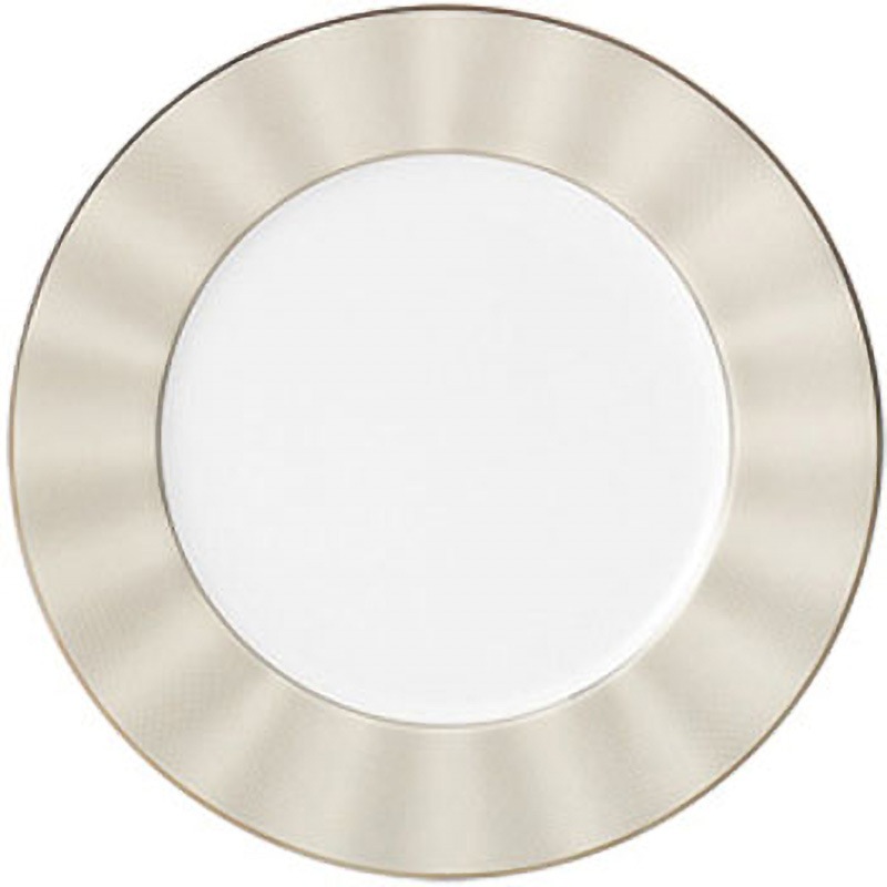 11733-1017 SILK CHAMPAGNE プレート NIKKO(ニッコー)[陶器] 丸皿 種別17cm  1箱(6枚) 11733-1017