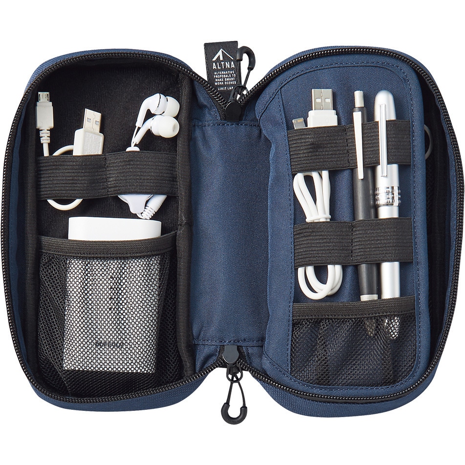 A7764-11 ツールポーチ リヒトラブ ファスナー ネイビー色 A7764-11