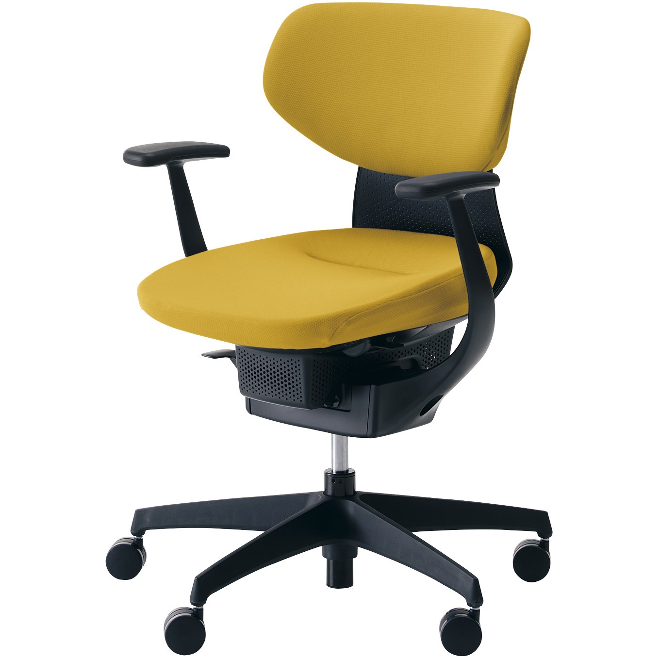 CR-G3201E6G41S-WNN オフィスチェアー ing ラテラルタイプ(配送・組立サービス付き) コクヨ ナイロンキャスター ブラック   CR-G3201E6G41S-WNN