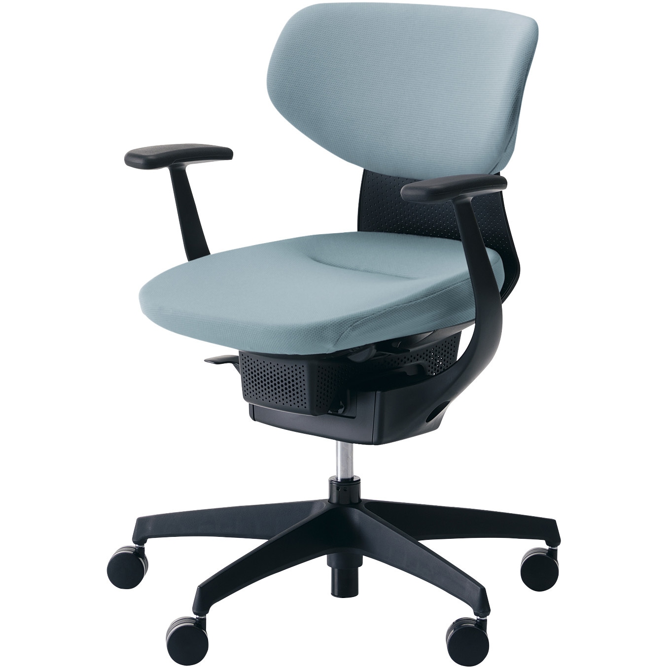 CR-G3201E6G439-VNN オフィスチェアー ing ラテラルタイプ(配送・組立サービス付き) コクヨ ポリウレタンキャスター ブラック   CR-G3201E6G439-VNN