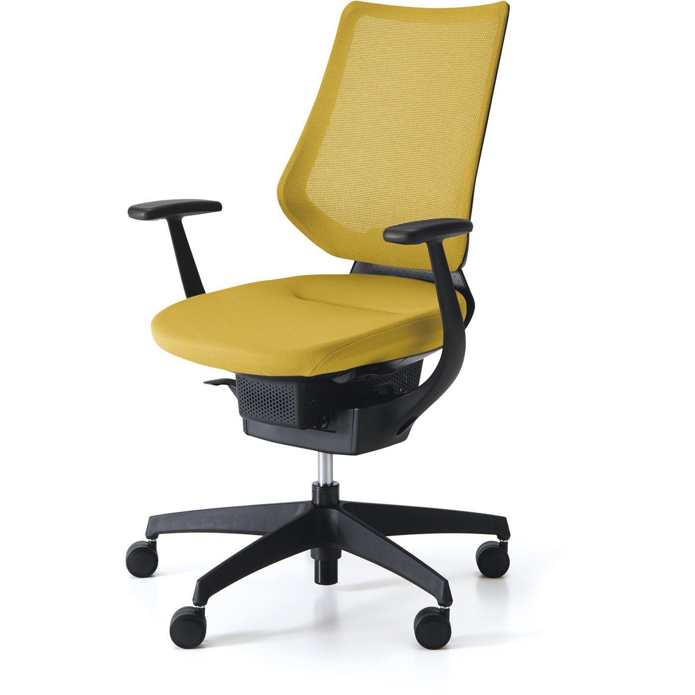 CR-G3403E6G41S-WN オフィスチェアー ing バーチカルタイプ(配送・組立サービス付き) コクヨ 肘掛あり ナイロンキャスター 材質樹脂脚ブラック   CR-G3403E6G41S-WN