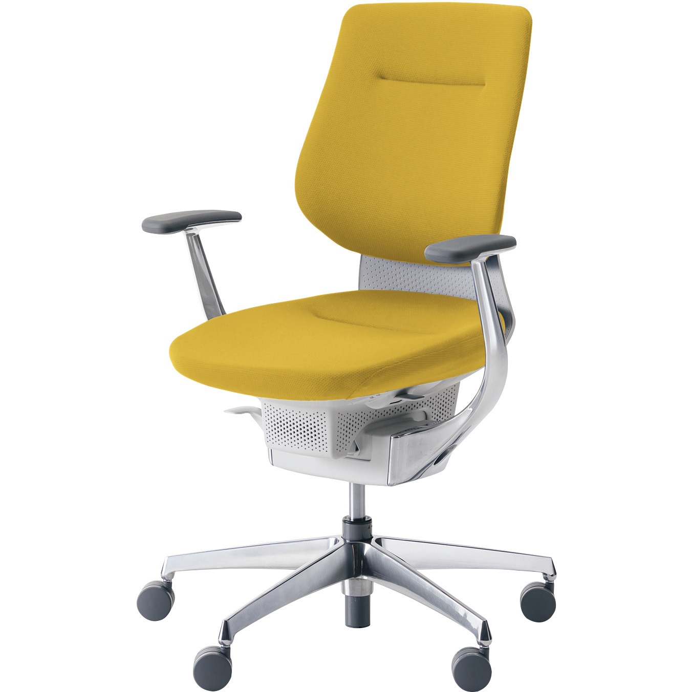 CR-GA3243E1G41S-WN オフィスチェアー ing バーチカルタイプ(配送・組立サービス付き) コクヨ ナイロンキャスター ホワイトグレー   CR-GA3243E1G41S-WN