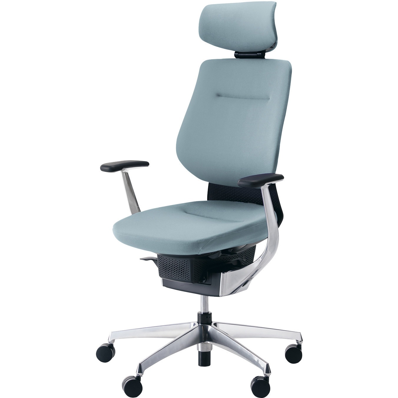 CR-GA3245E6G439-WN オフィスチェアー ing ヘッドレスト付きタイプ(配送・組立サービス付き) コクヨ ナイロンキャスター ブラック   CR-GA3245E6G439-WN