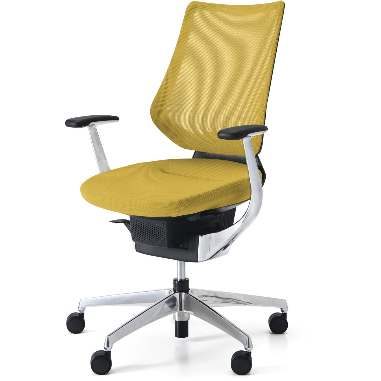 CR-GA3443E6G41S-V オフィスチェアー ing バーチカルタイプ(配送・組立サービス付き) コクヨ 肘掛あり ポリウレタンキャスター 材質アルミポリッシュ脚   CR-GA3443E6G41S-V 71,390円