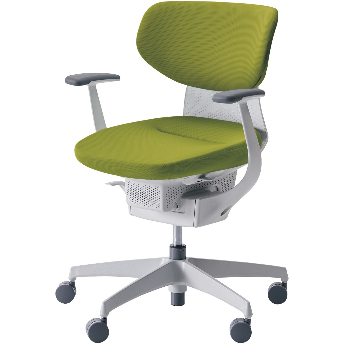 メーカー直送 コクヨ オフィスチェア 椅子 イス チェア ミトラ2 L型肘 ホワイトグレー アッシュターコイズ 代引不可 メーカー直送 コクヨ オフィスチェア 椅子 イス チェア ミトラ2 肘無