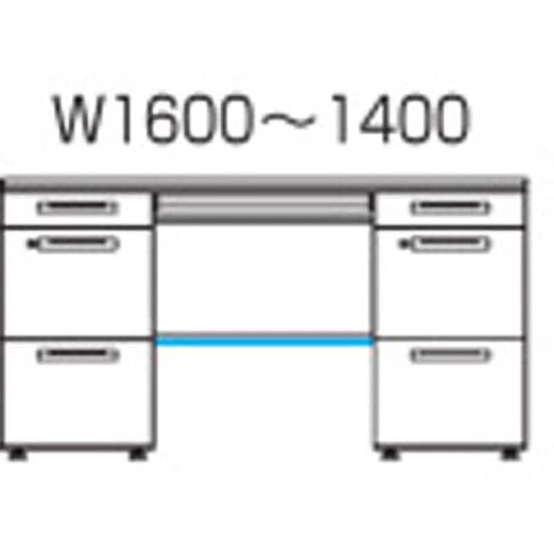 ISデスクシステム用足元棚 コクヨ 机下台/アンダーラック 【通販
