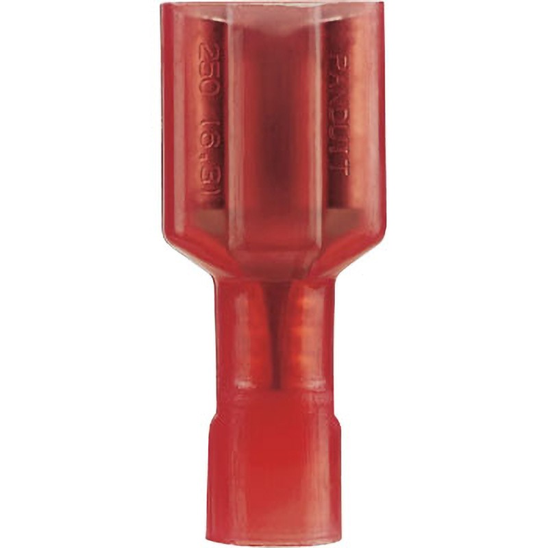 DNF18-250FIMB-L 圧着端子 差込型完全絶縁 オス型 PANDUIT(パンドウイット) 電線抱合範囲AWG22～18#  1袋(50個) DNF18-250FIMB-L