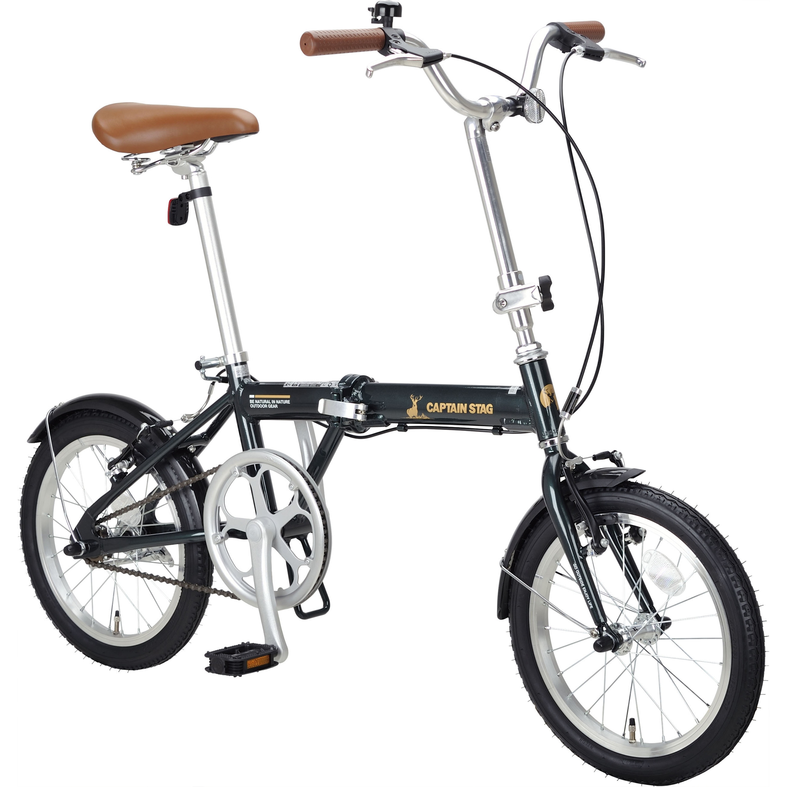 新品同様 CAPTAIN STAG　折りたたみ16インチ 外装6段 付属品あり Amazon | 【Amazon.co.jp 限定】キャプテンスタッグ(CAPTAIN STAG) AL