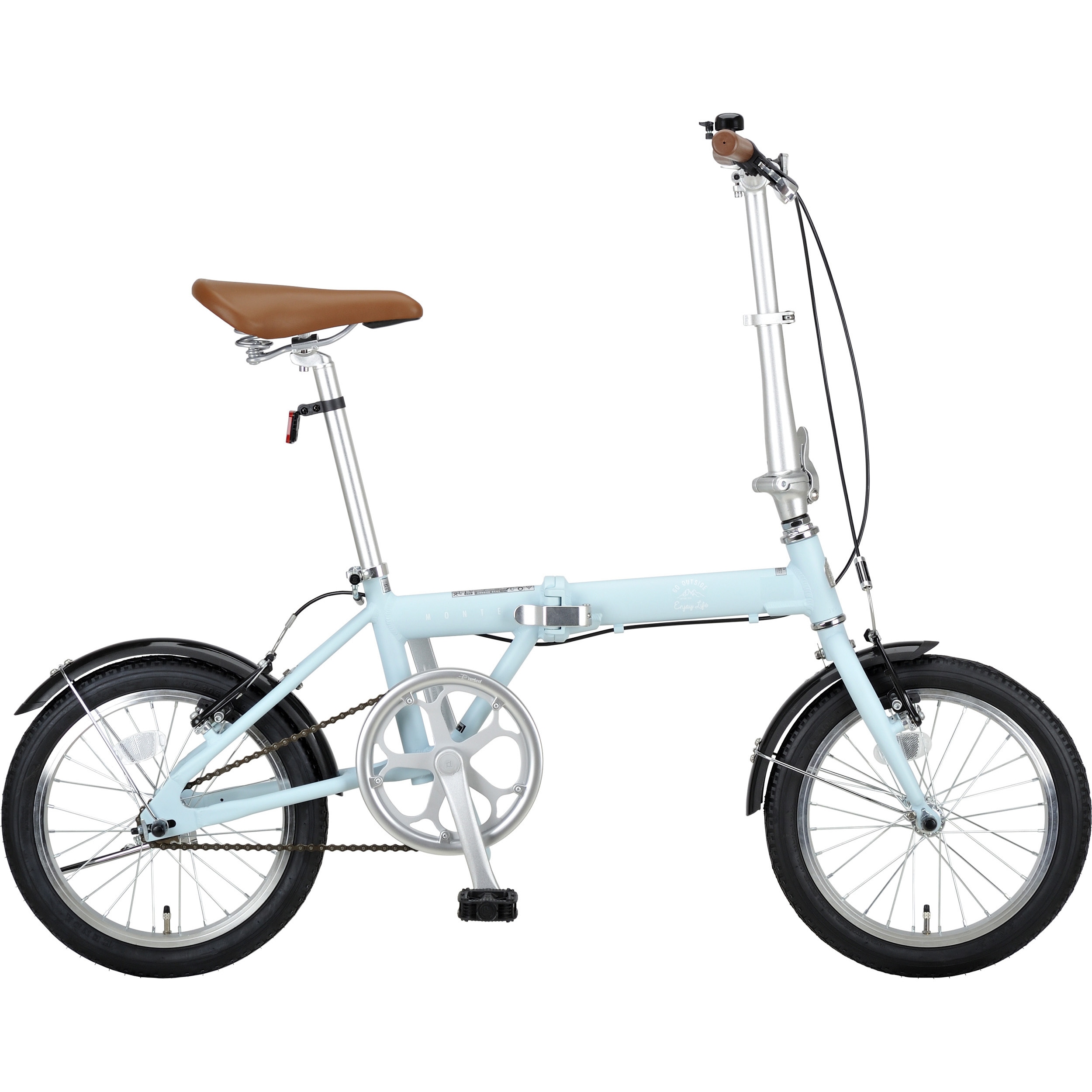 YG-1212 モンテAL折りたたみ16インチ CAPTAIN STAG シングル