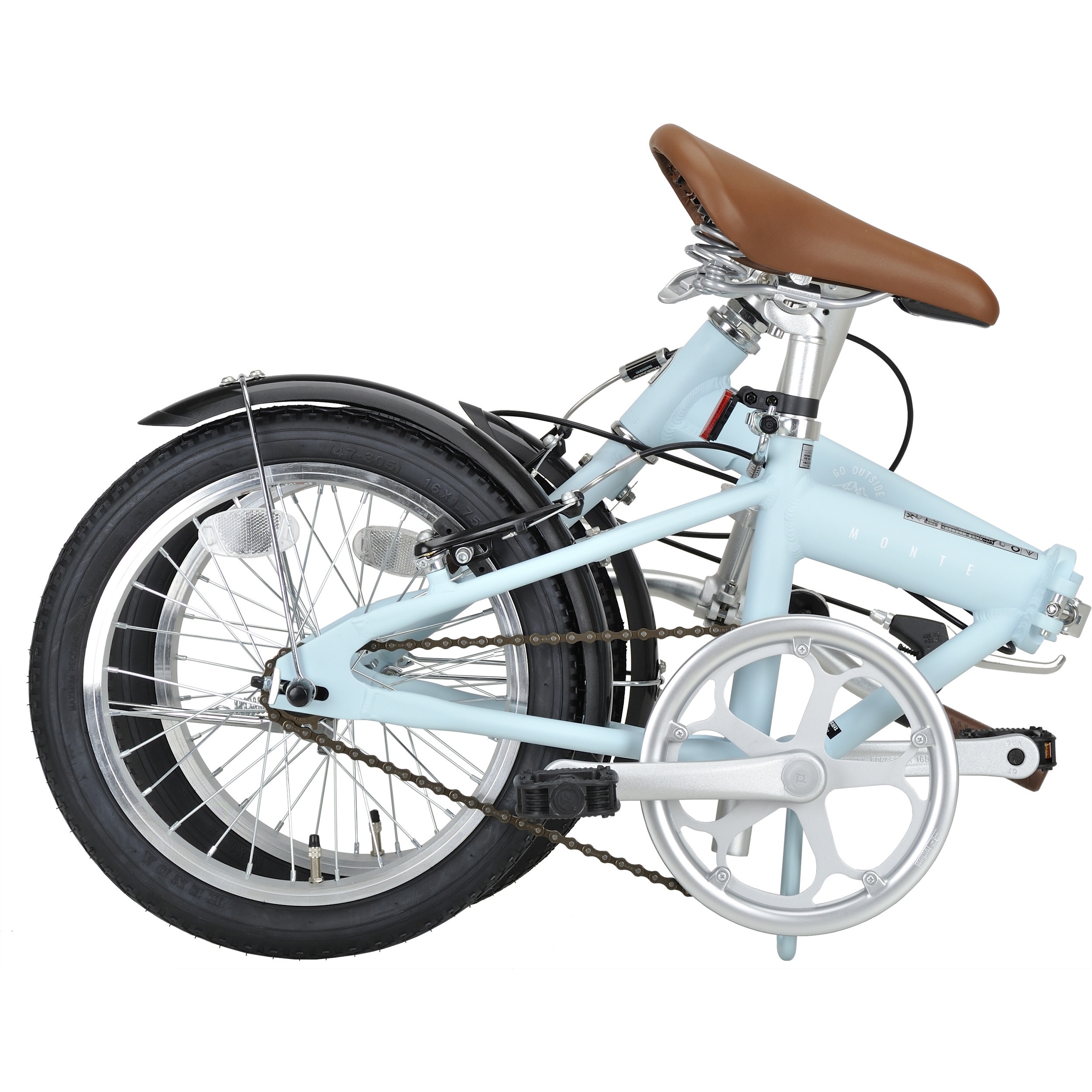 YG-1212 モンテAL折りたたみ16インチ CAPTAIN STAG シングル