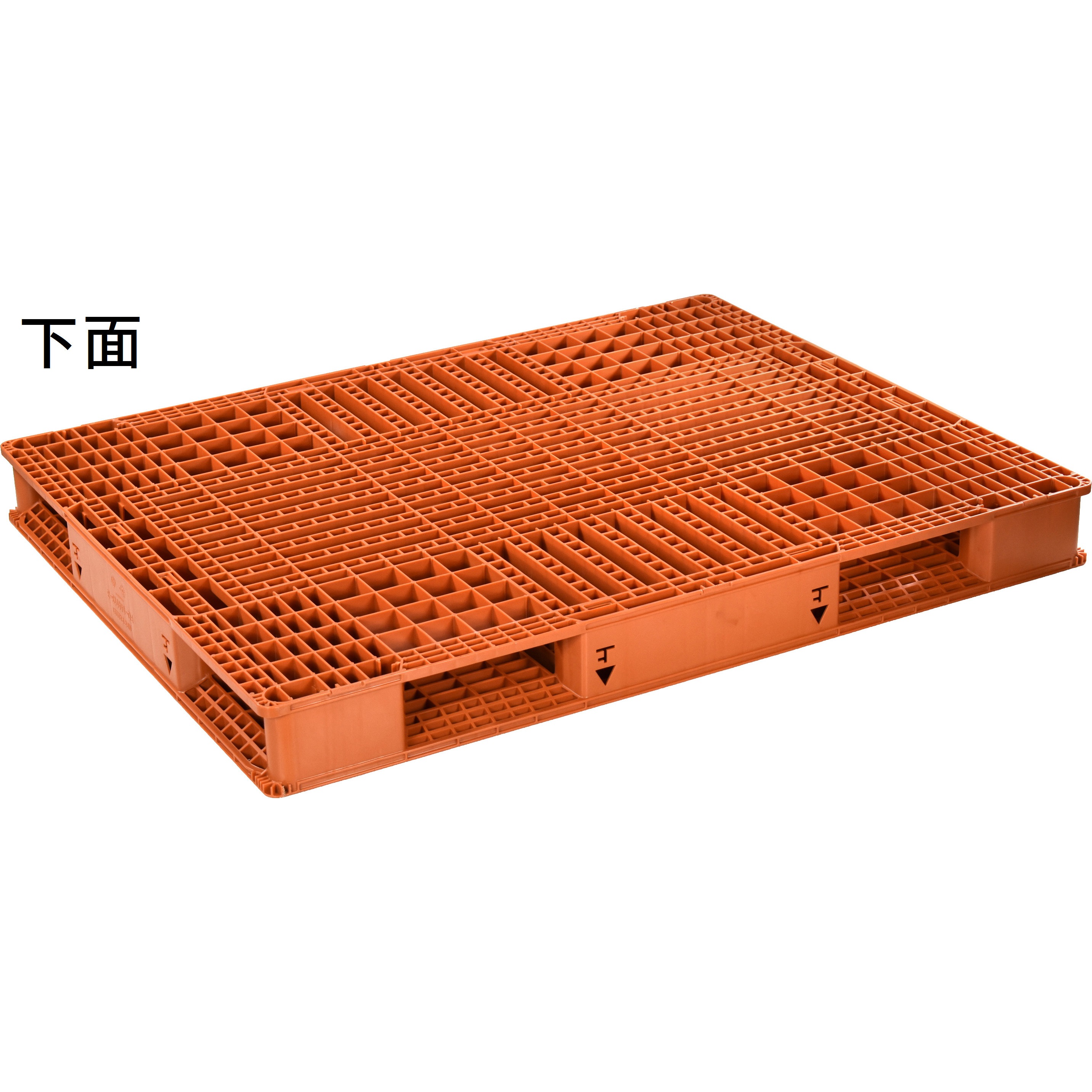 FO-144113-3-BR プラスチックパレット 日本プラパレット(NPC) ハンド