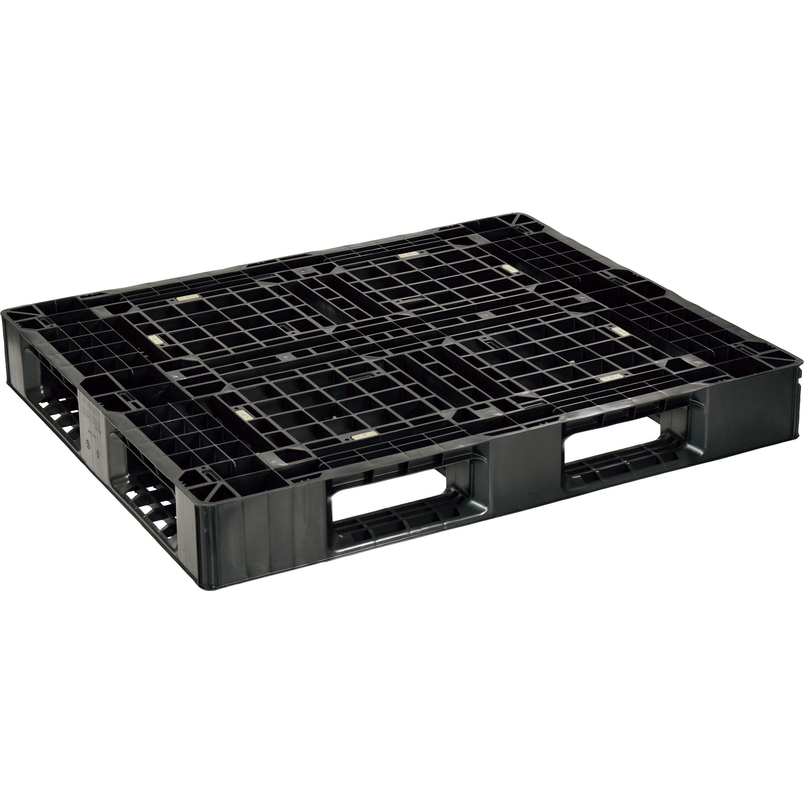 SLB-1210-2RR-BK プラスチックパレット 日本プラパレット(NPC) 片面