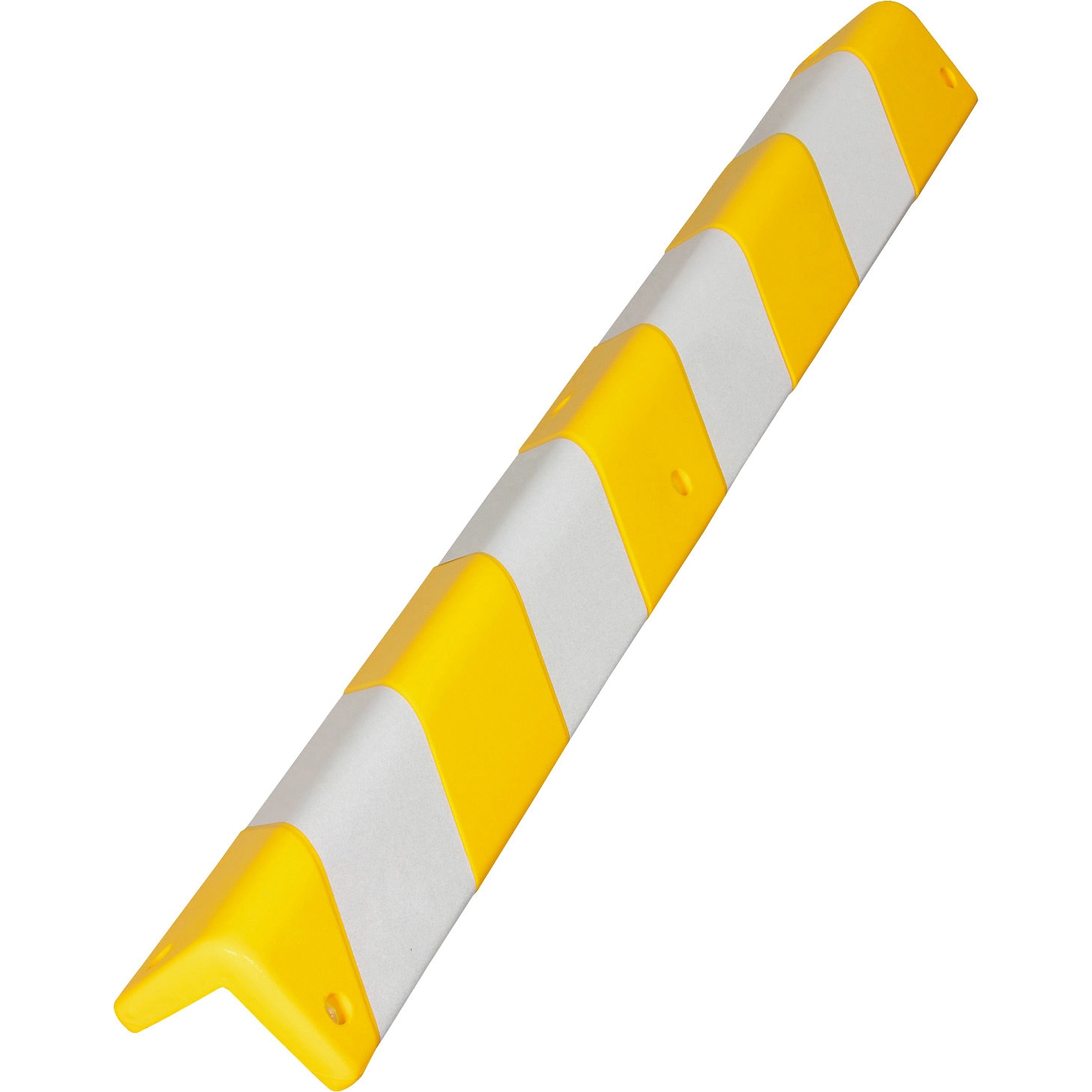 PU-24 PUクッションL字型 カーボーイ 黄/白色 厚さ18mm幅125mm長さ1m 1本 PU-24