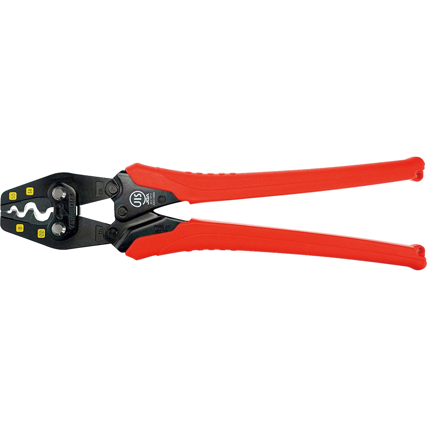 TP-22 圧着工具 TP‐22 裸圧着端子・スリーブ用 1丁 TSUNODA(ツノダ) 【通販モノタロウ】