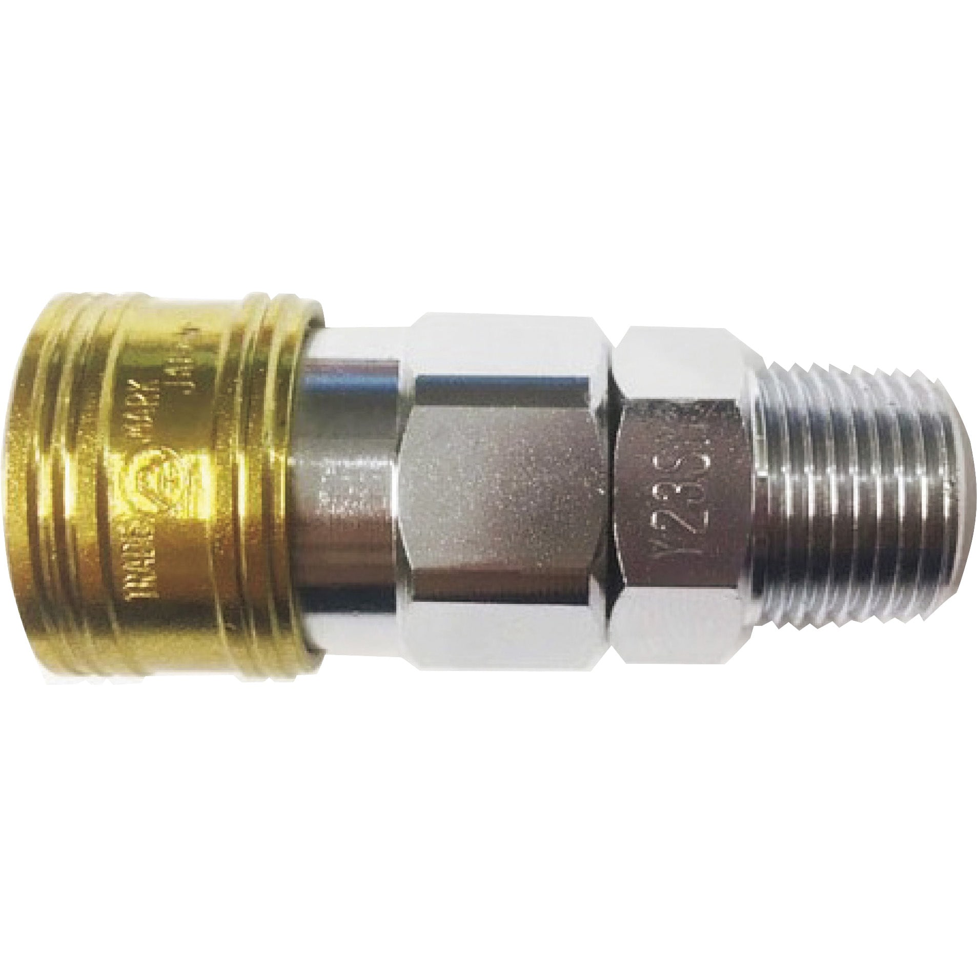 ヤマト ブレードホース用ナットカップリングプラグ ヤマト STY6PN190 空圧用品 流体継手 チューブ 工業用ホース 代引不可 ヤマト ブレードホース用ナットカップリングプラグ (1個) 品番：STY8